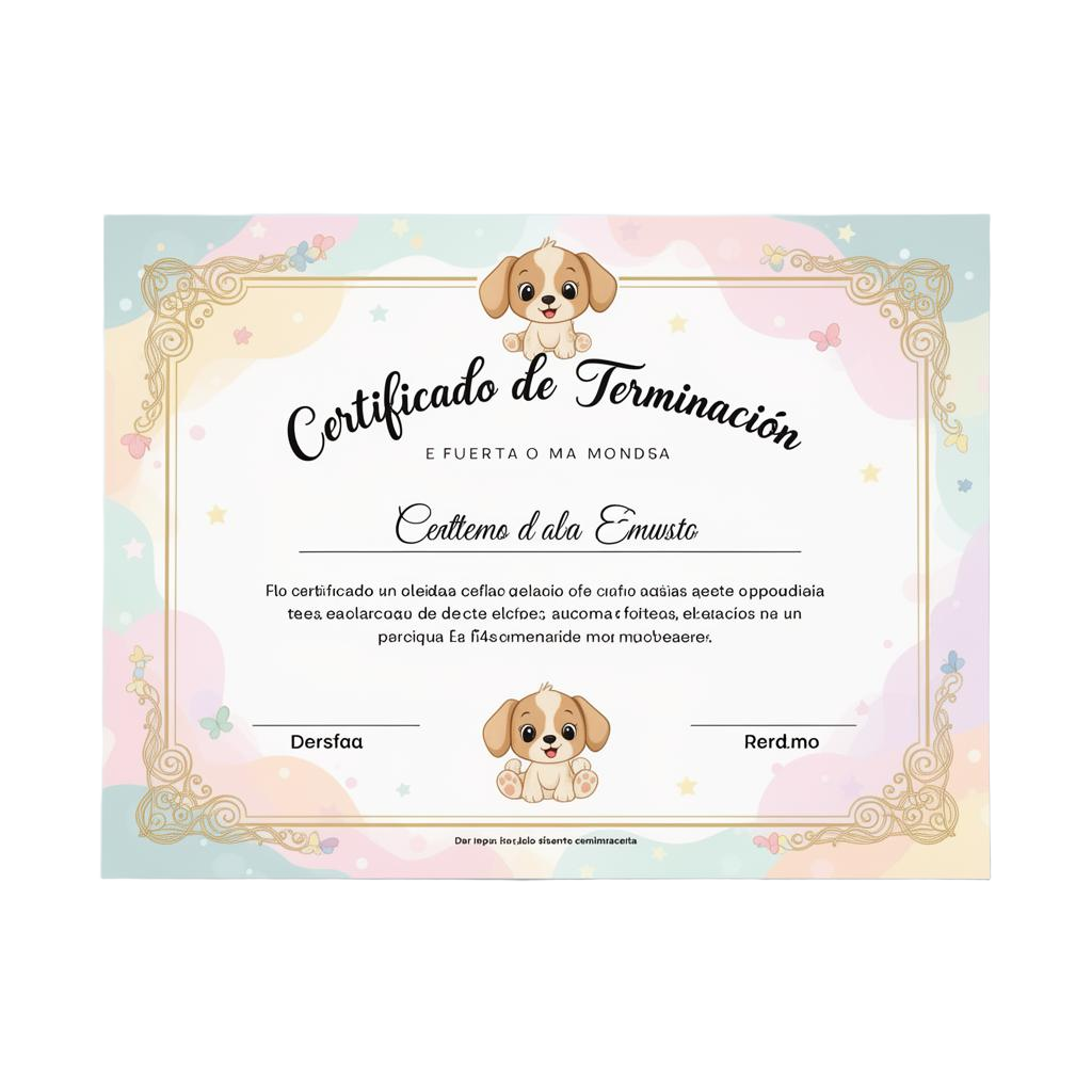 Certificados de Terminación